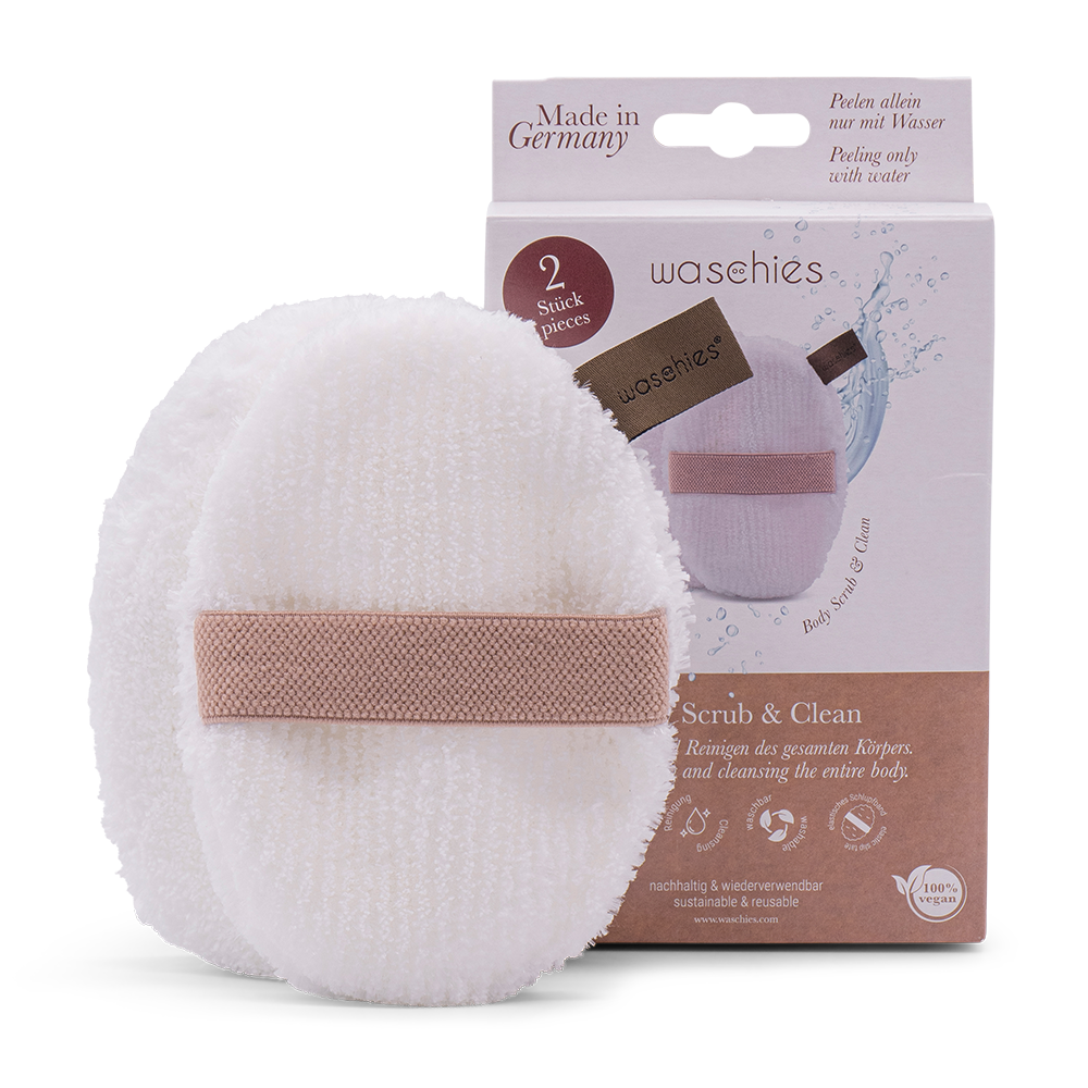 waschies® Body Scrub & Clean – 2er Set